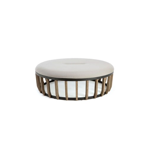 Taburet tapitat, 140x38, Ethimo colectia Swing